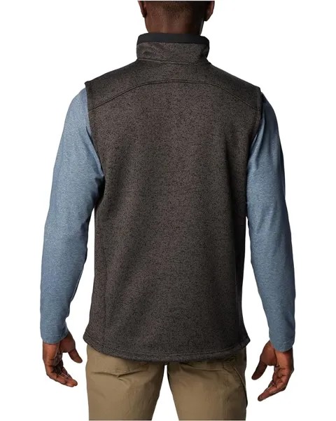 Утепленный жилет Columbia Sweater Weather Vest, цвет Black Heather