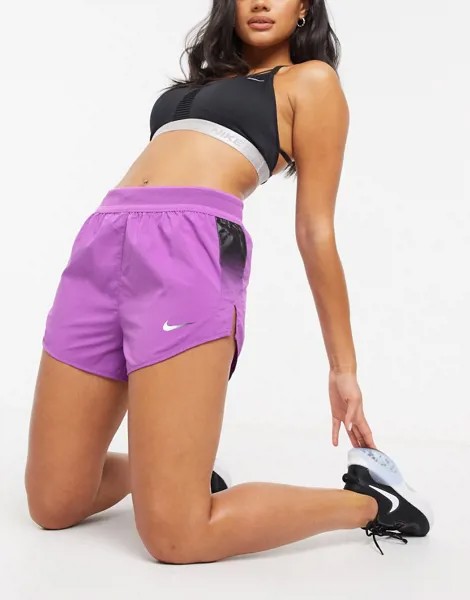 Фиолетовые шорты Nike Running Runway-Многоцветный