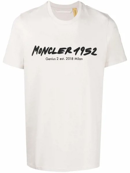 Moncler Genius 1952 футболка с логотипом