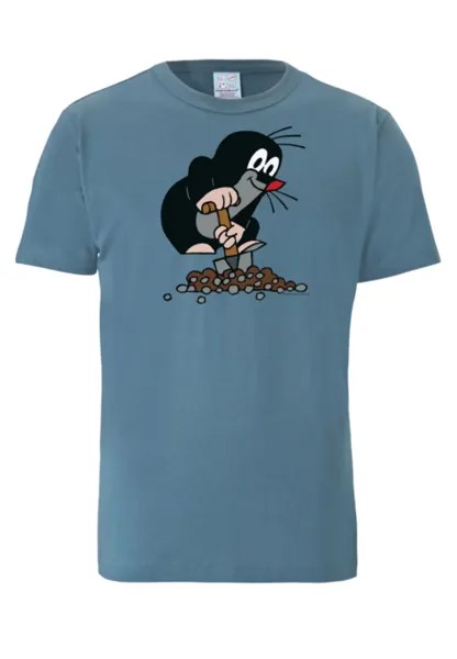 Футболка Logoshirt Der kleine Maulwurf, синий
