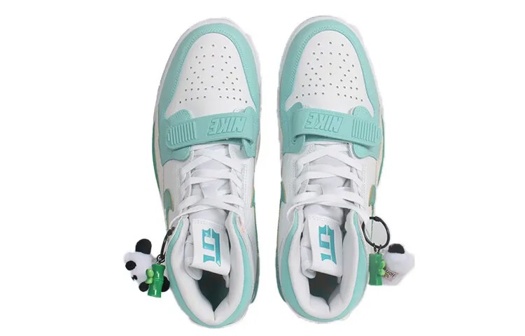Кроссовки Jordan Legacy 312 Vintage Basketball Shoes Men Low-top Green/White, зеленый