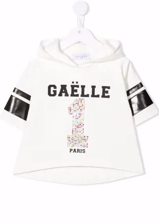 Gaelle Paris Kids худи с логотипом