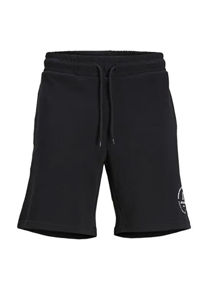 Черные мужские спортивные шорты Comfort Fit JPSTSWIFT SWEAT SHORTS SN AUT Jack & Jones, черный