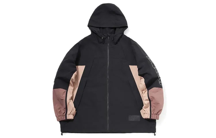 Спортивная баскетбольная коллекция куртка мужская коричневая Lining, коричневый