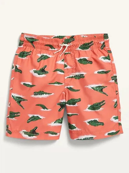 NWT Old Navy, шорты с принтом аллигатора, плавки, UPF-50, размеры XL для мальчиков 14 16