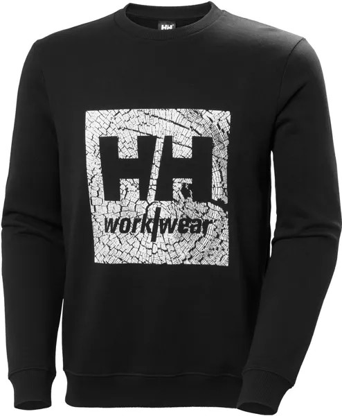 Пуловер Helly Hansen Logo Sweatshirt, черный