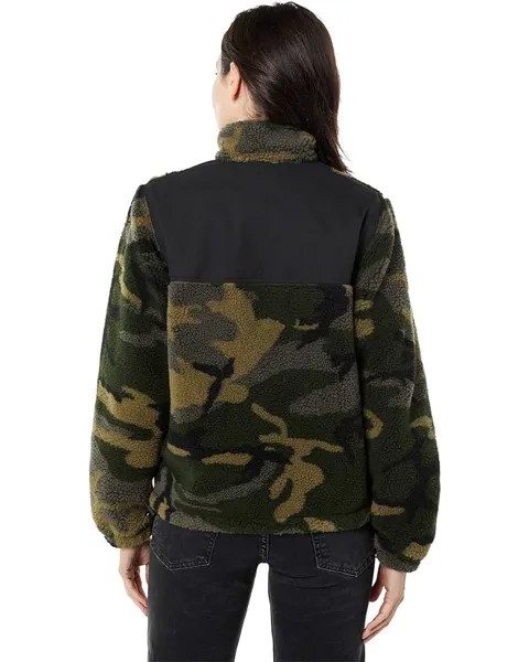 Куртка Alpha Industries Sherpa Utility Jacket, цвет Woodland Camo