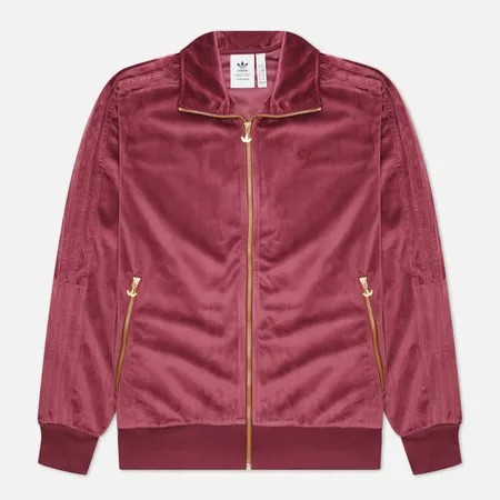 Мужская олимпийка adidas Originals Contempo Firebird Veloure, цвет бордовый, размер S