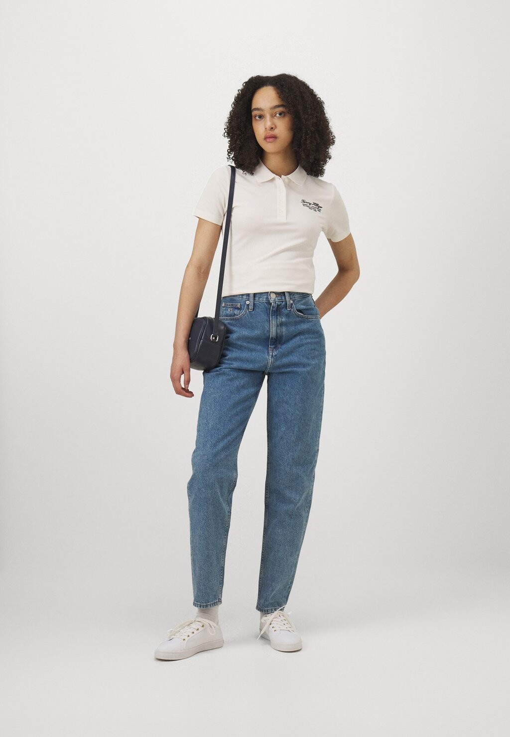 Рубашка поло SLIM SCRIPT GRAPHIC Tommy Hilfiger, белый