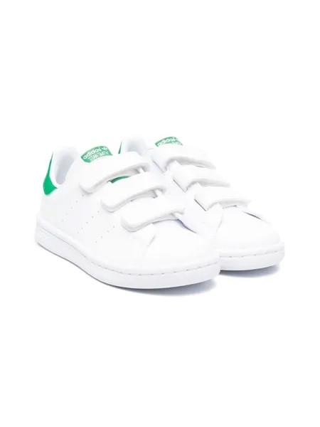 Adidas Kids кеды Stan Smith на липучках