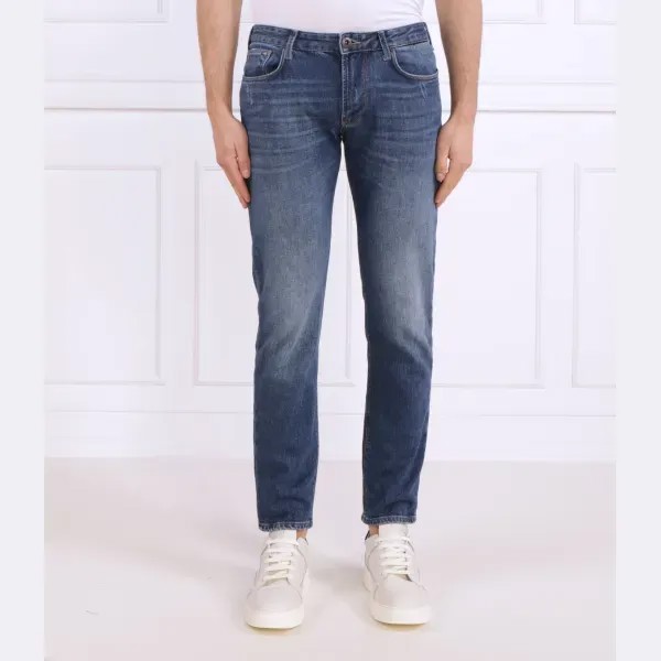 Джинсы узкого кроя j06 Emporio Armani, синий