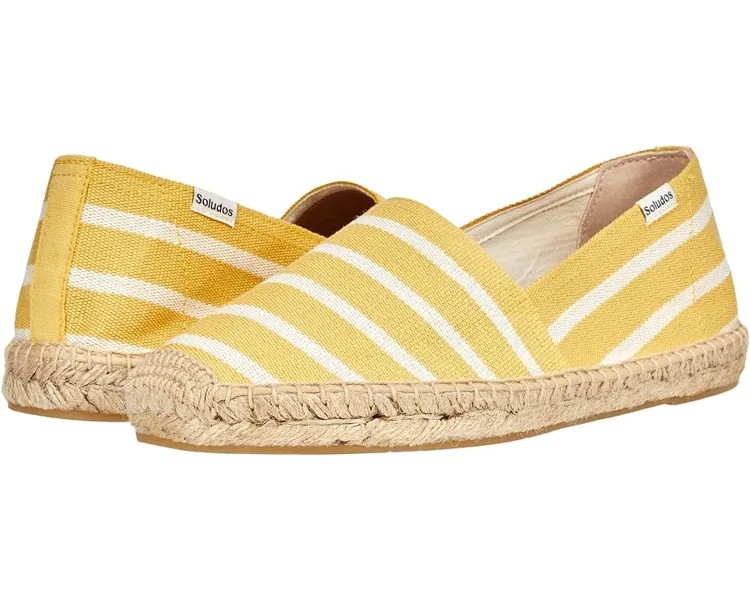 Лоферы Soludos Dali Espadrille, цвет Sunshine Stripe