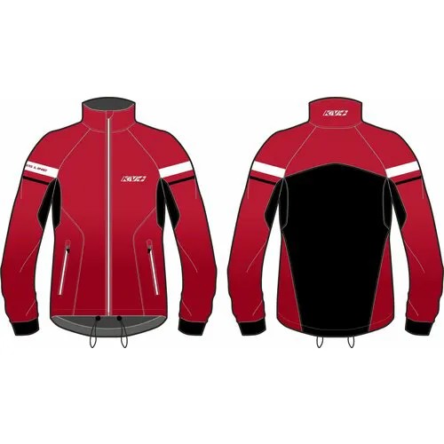 Куртка KV+, размер М, черный, красный