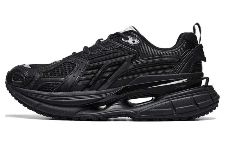 Кроссовки LINING Comet Lifestyle Shoes Women's Low-top Black, черный