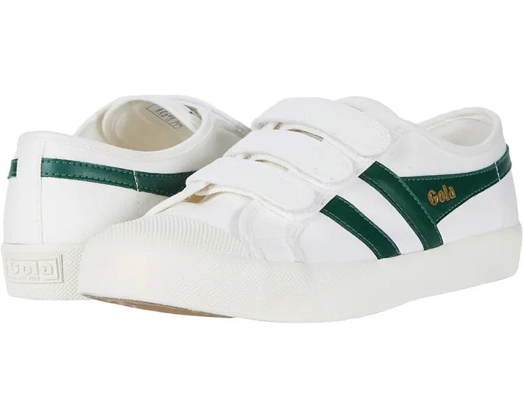 Кроссовки Gola Coaster Strap, цвет Off-White/Dark Green