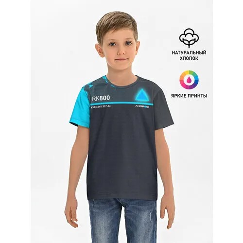 Футболка  хлопковая детская RK 800 CONNOR, размер 92, мультиколор