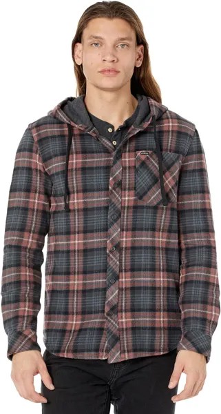 Толстовка O'Neill Clayton Hooded Flannel Shirt, цвет Mahogany