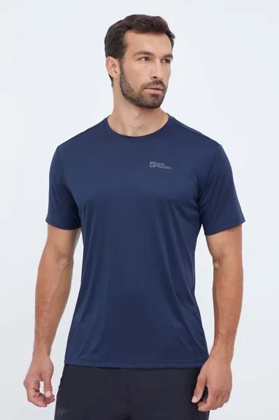 Спортивная футболка Tech Jack Wolfskin, темно-синий