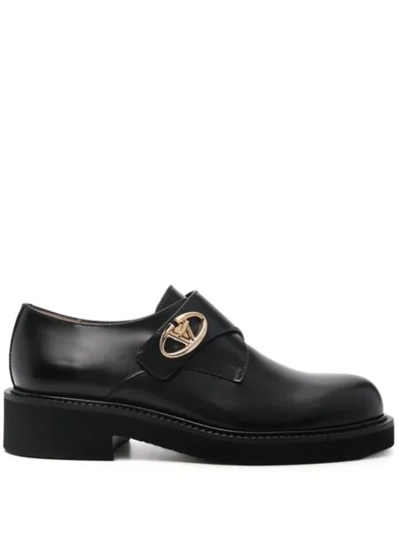 Valentino Garavani монки с логотипом VLogo Signature, черный