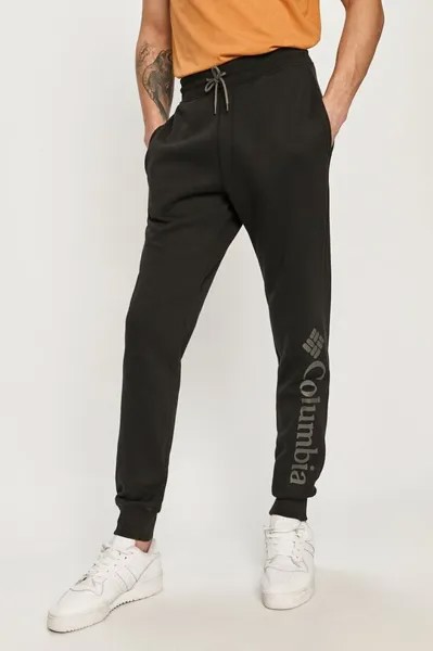 Спортивные брюки с логотипом Columbia, черный