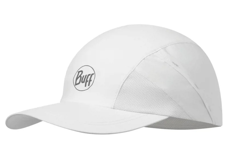 Бейсболка унисекс Buff Pro Run Cap solid white, р. M