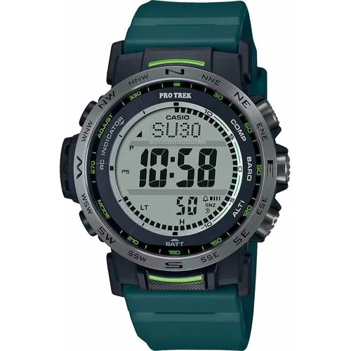 Наручные часы CASIO Pro Trek PRW-35Y-3, зеленый, черный