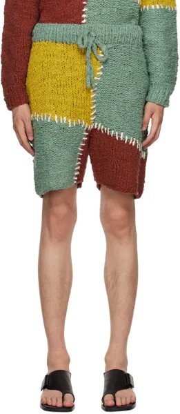 Разноцветные шорты на шнурке The Elder Statesman