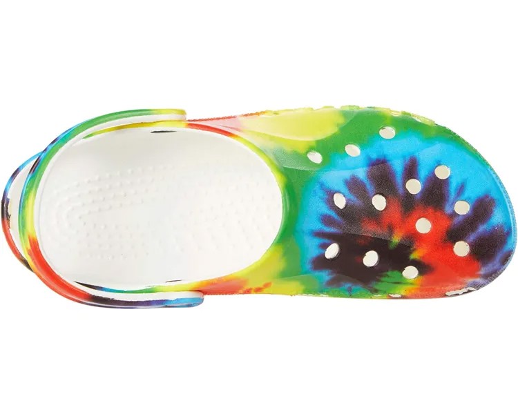 Сабо Baya Tie-Dye Clog Crocs, мульти