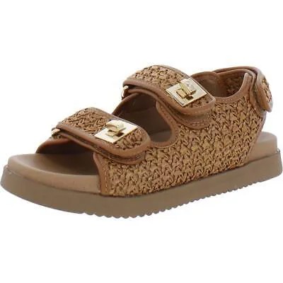 Steve Madden Womens Margie Faux Leather Strappy Footbed Sandals Shoes BHFO 9003
