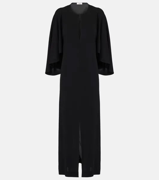 Платье с накидкой Chloé, черный
