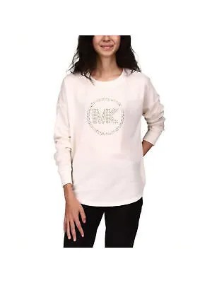 MICHAEL KORS Женская толстовка с логотипом Ivory Logo S