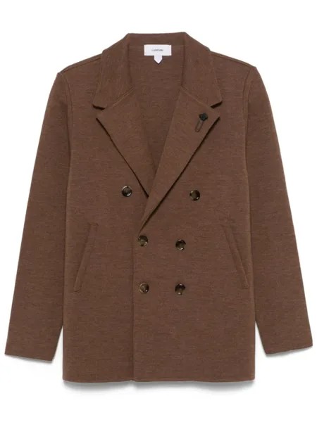 Lardini трикотажный пиджак, коричневый