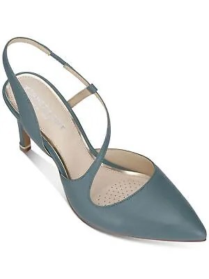 KENNETH COLE NEW YORK Женские бирюзовые кожаные туфли-лодочки Riley 85 Stiletto Slip On 6 M