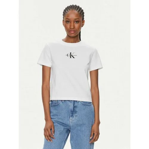Футболка Calvin Klein Jeans, размер S [INT], белый