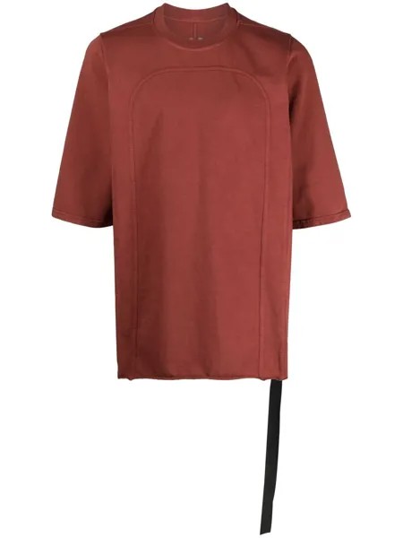 Rick Owens DRKSHDW футболка со вставками