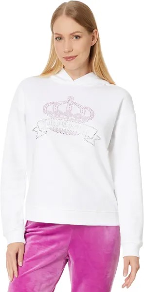 Худи Juicy Couture Vday Oversized Once Upon A Time Hoodie, белый