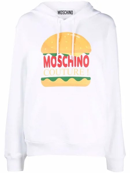 Moschino худи с логотипом