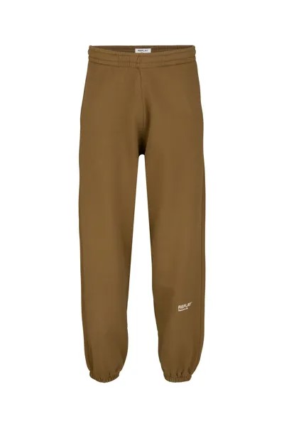 Тканевые брюки Replay Jogging Organic Cotton Fleece, коричневый