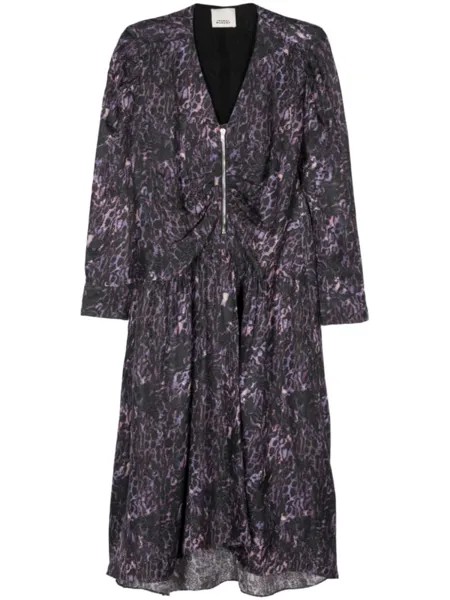 ISABEL MARANT платье миди Magaly, черный