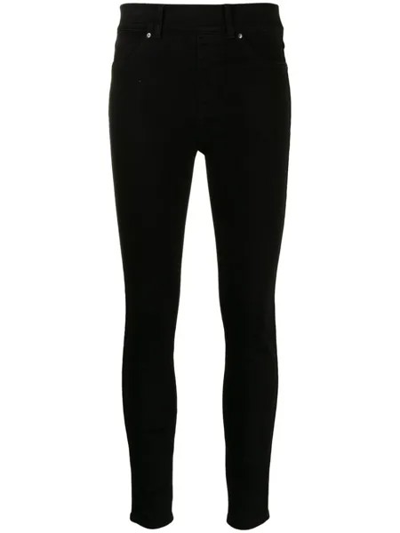 Джинсы скинни Clean средней посадки SPANX, черный