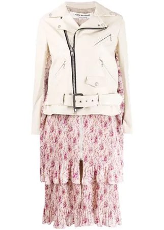 Junya Watanabe куртка с цветочным принтом