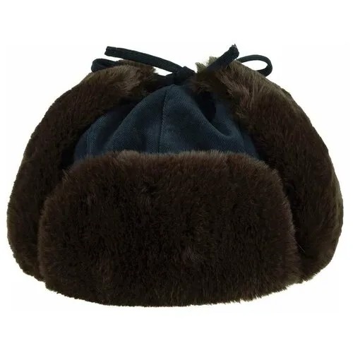 Шапка ушанка STETSON 9291104 BOMBER CAP SOFT COTTON, размер 59
