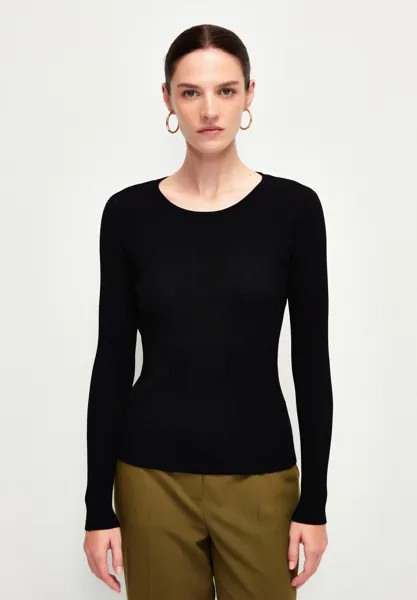 Джемпер BACKLESS LONG SLEEVE adL, цвет black