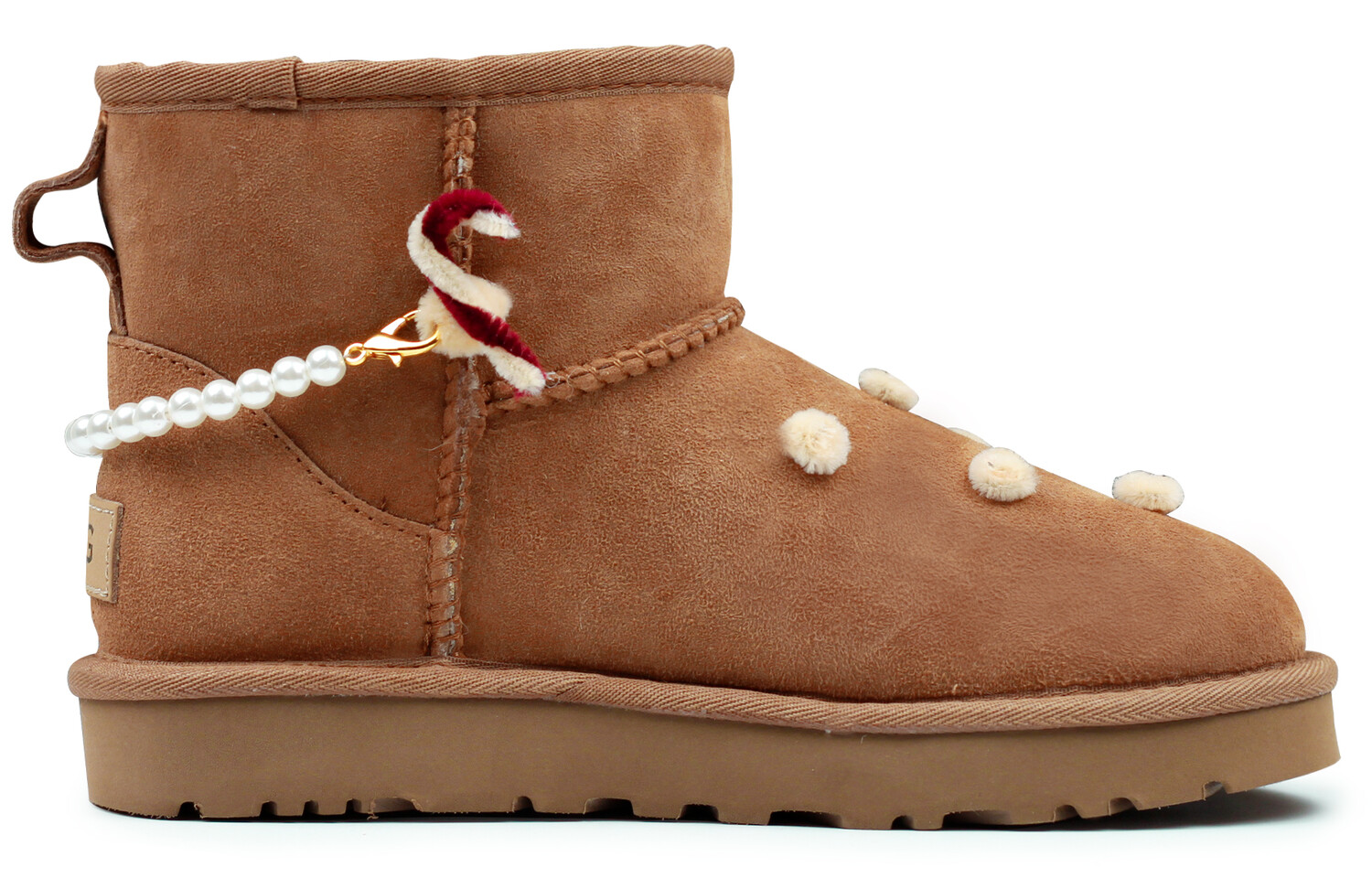 CLASSIC MINI Зимние ботинки женские бежевые Ugg