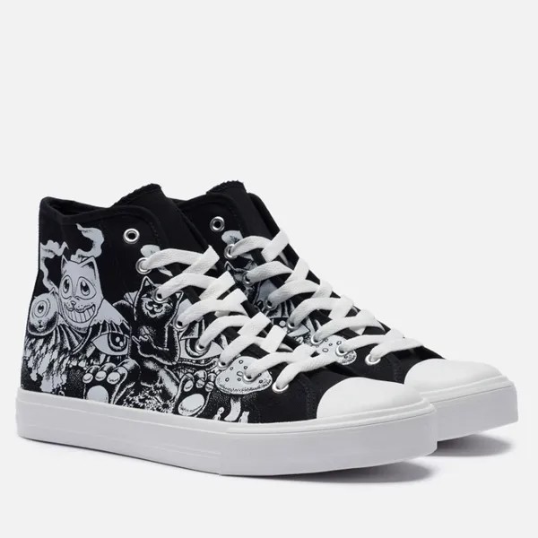 Кеды Ripndip Dark Twisted Fantasy High Top чёрный, размер 40.5 EU