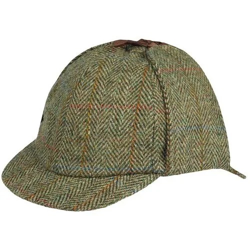 Кепка Hanna Hats, подкладка, размер 55, коричневый