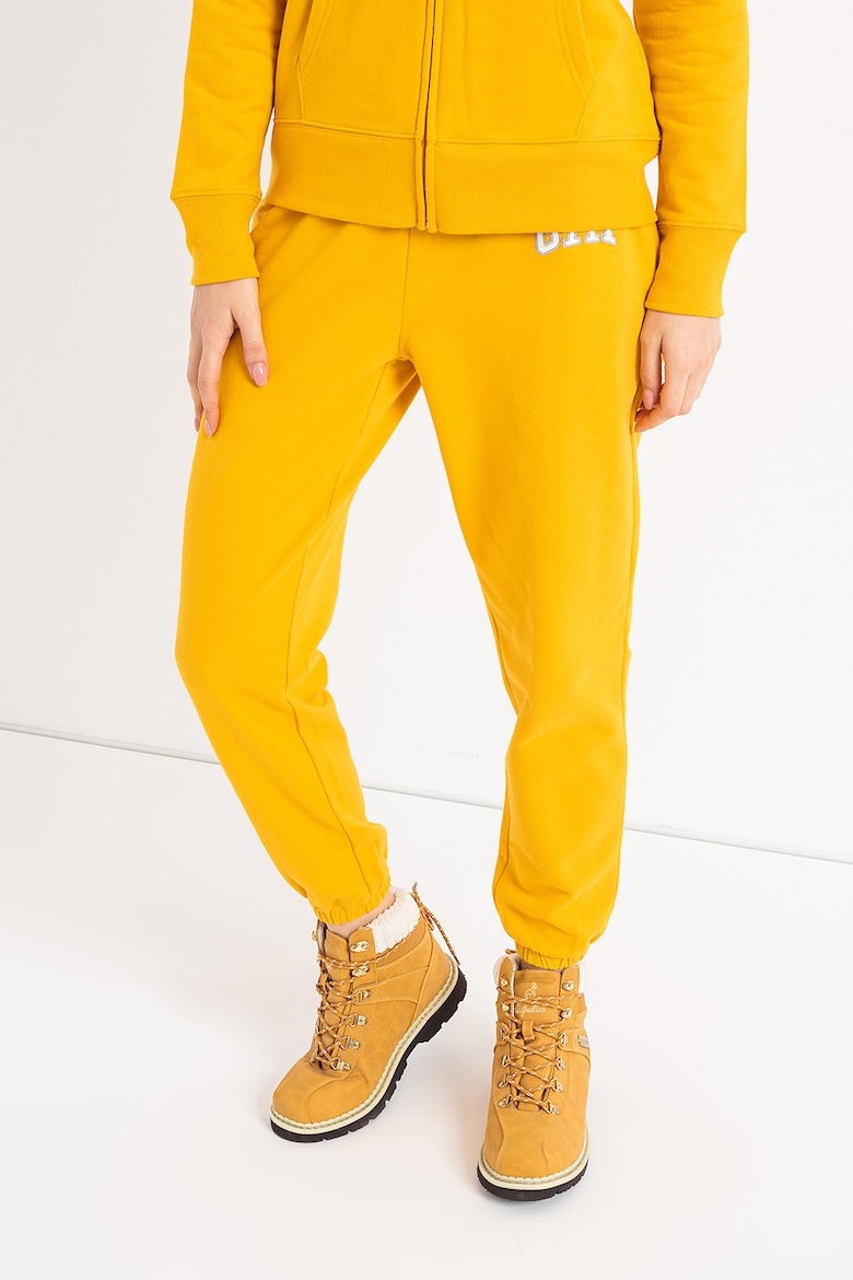 Спортивные брюки с вышитым логотипом Gap, желтый