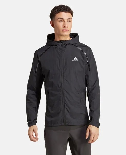 Беговая куртка adidas Performance, черный