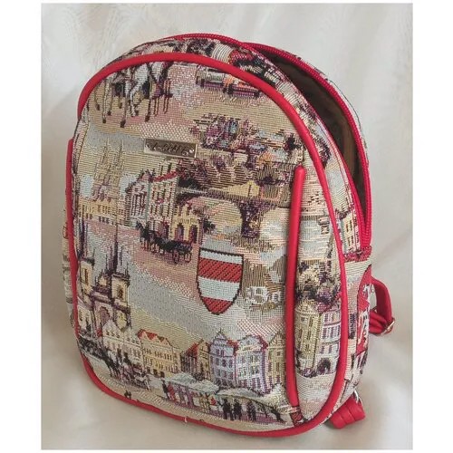 Рюкзак женский L-Craft, цветной гобелен Чехия | мод.28999