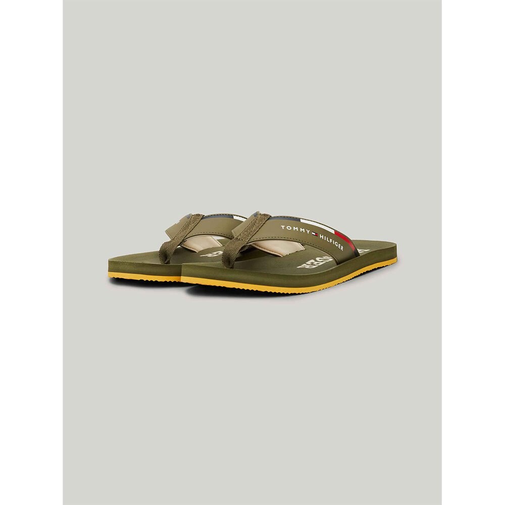 Шлепанцы Tommy Hilfiger Comfort, зеленый